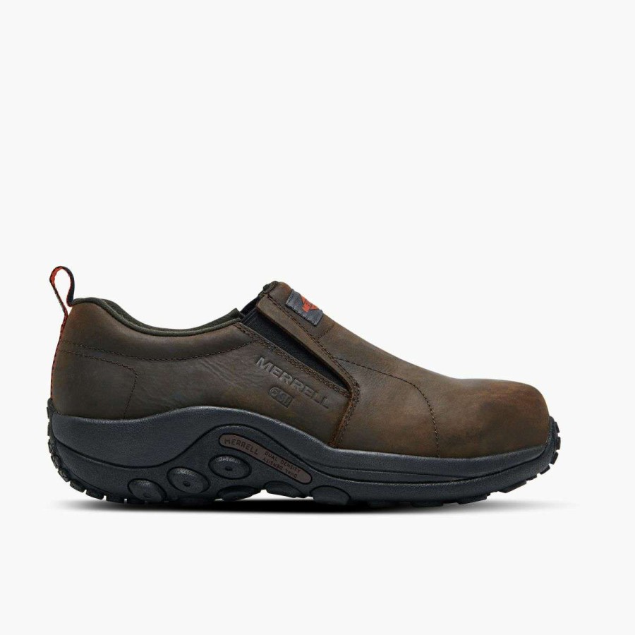 Men * | Special Offers Men'S Jungle Moc Leather Comp Toe Sd+ Work Shoe