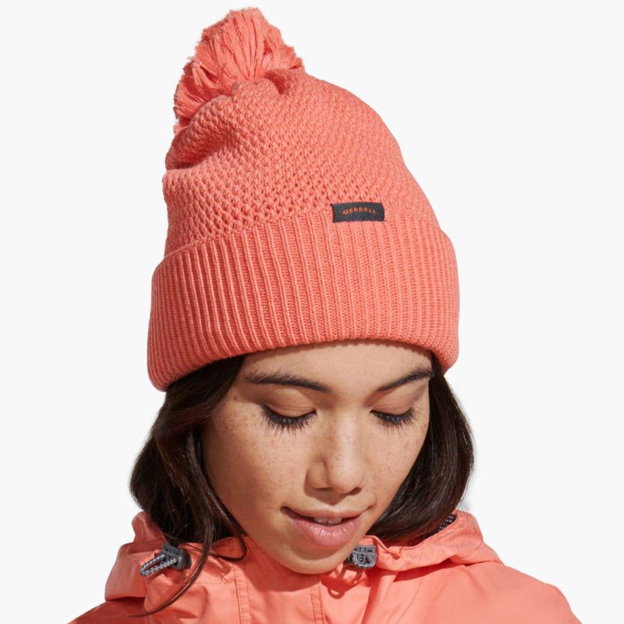 Accessories * | Clearance Sale Waffle Bobble Beanie