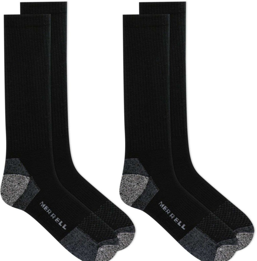 Accessories * | Clearance Rugged Steel Toe Crew Sock 2 Pack