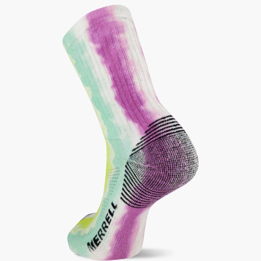 Accessories * | Clearance Moab 360 Print Painted Stripes Crew Sock