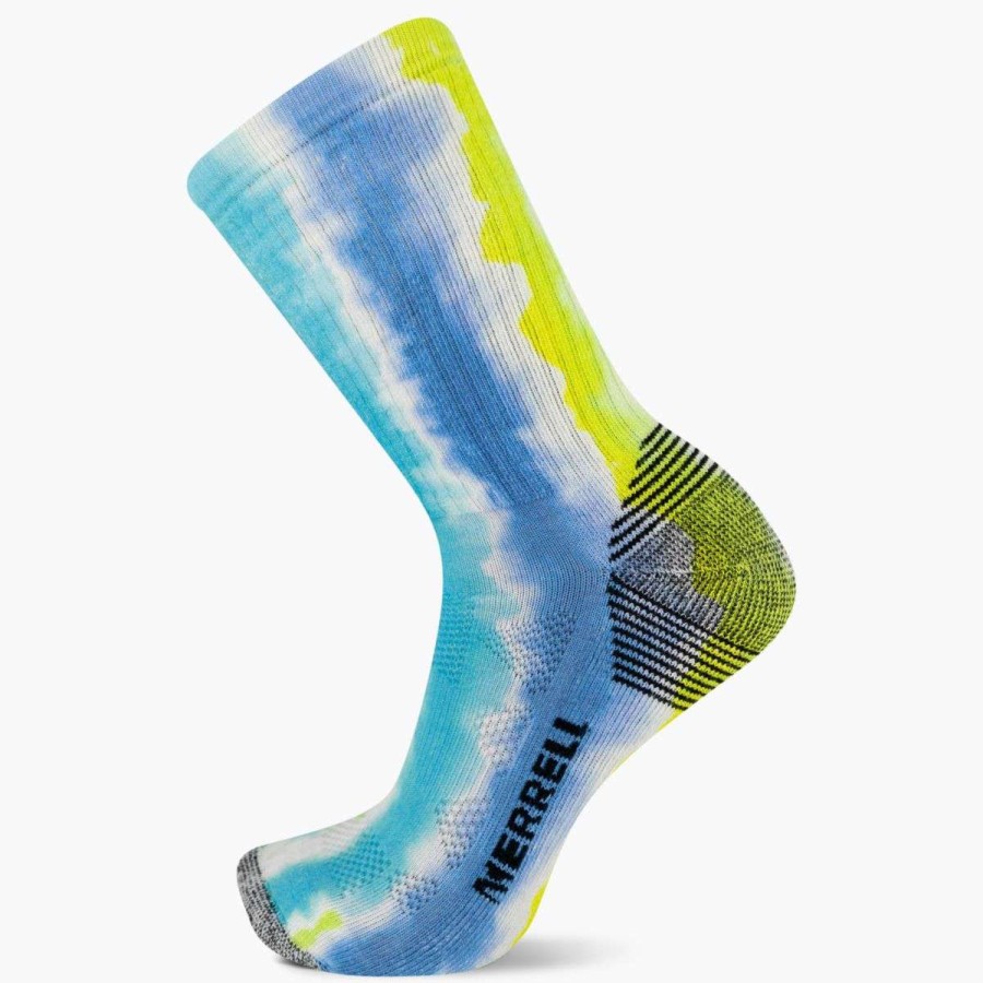 Accessories * | Special Offers Moab 360 Print Painted Stripes Crew Sock