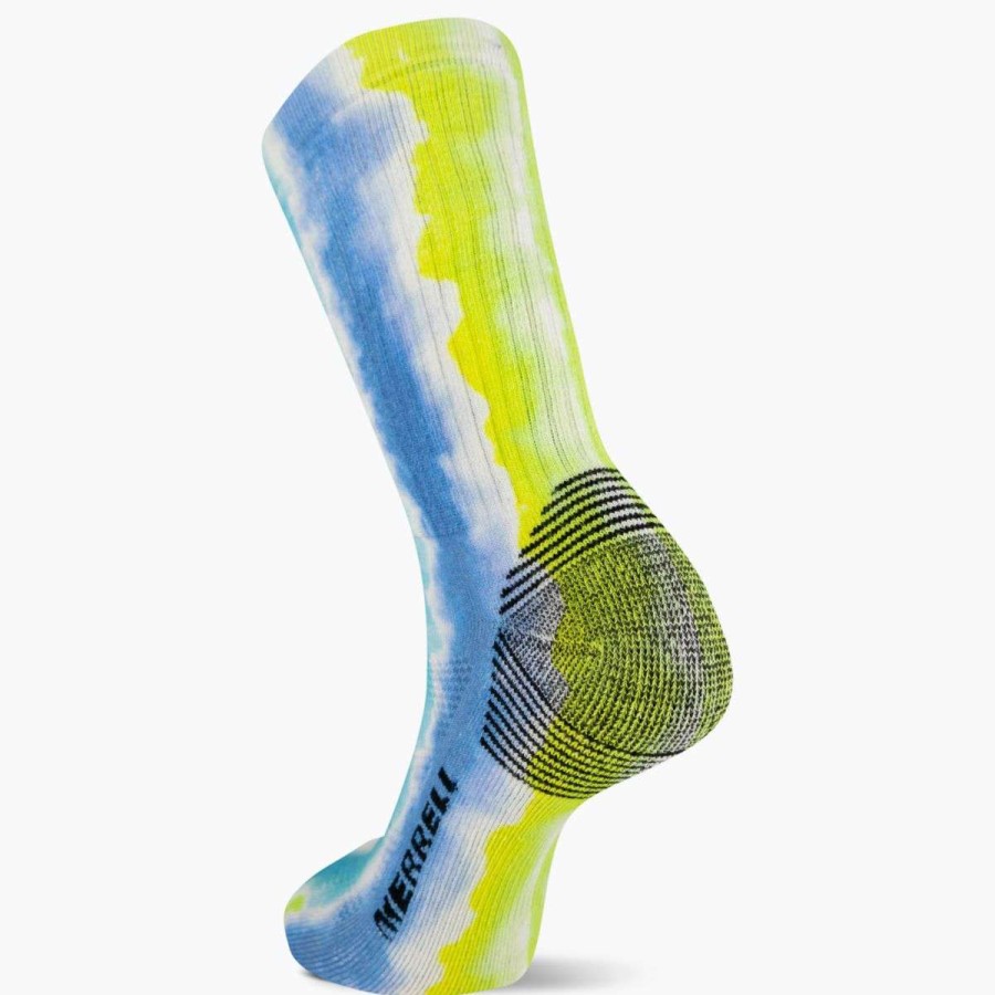 Accessories * | Special Offers Moab 360 Print Painted Stripes Crew Sock