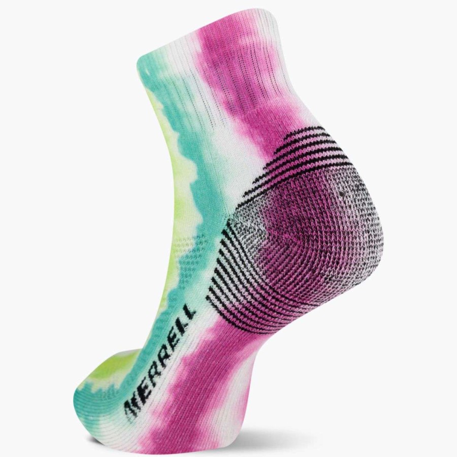 Accessories * | Prefential Price Moab 360 Print Painted Stripes Quarter Sock