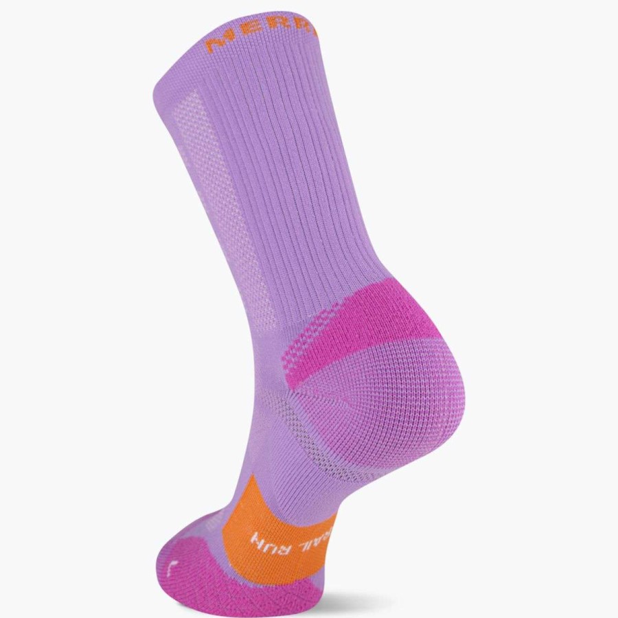 Accessories * | Half Off Cushion Trail Runner Crew Sock