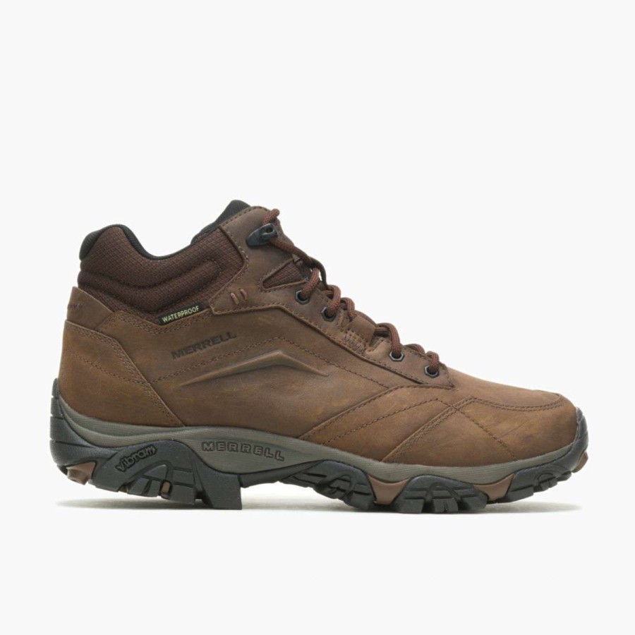 Men * | On Sale Men'S Moab Adventure Mid Waterproof Wide Width