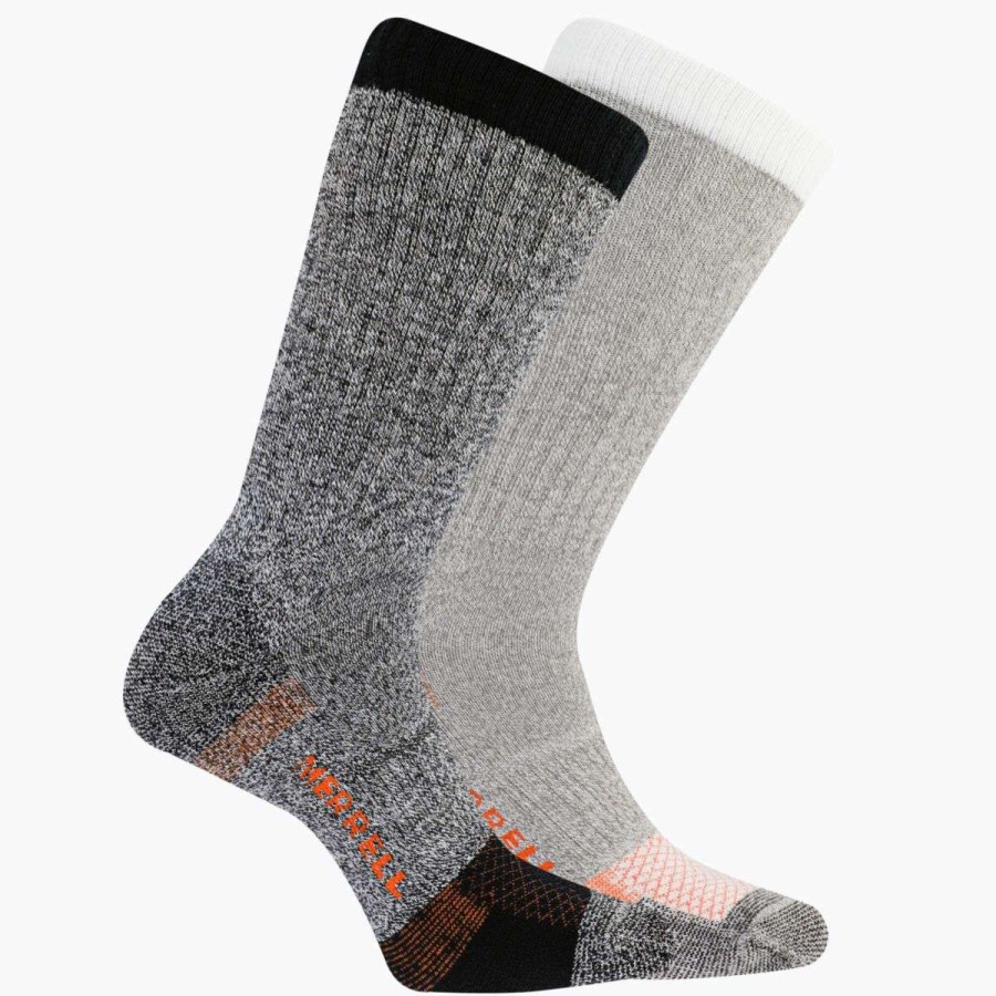 Accessories * | Clearance Sale Rugged Steel Toe Crew Sock 2 Pack