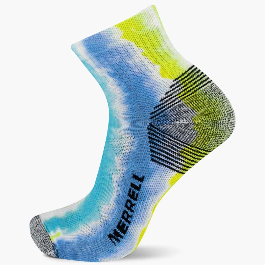 Accessories * | Discount Online Moab 360 Print Painted Stripes Quarter Sock